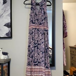 Angels Floral Maxi Dress size Large
